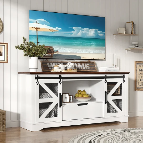 Modern Farmhouse Entertainment Center